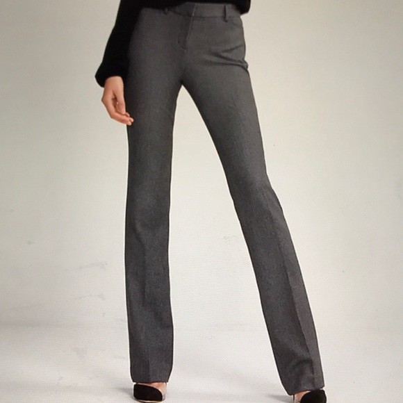 Express Mid Rise Barely Boot Columnist Pant - Picture 1 of 4